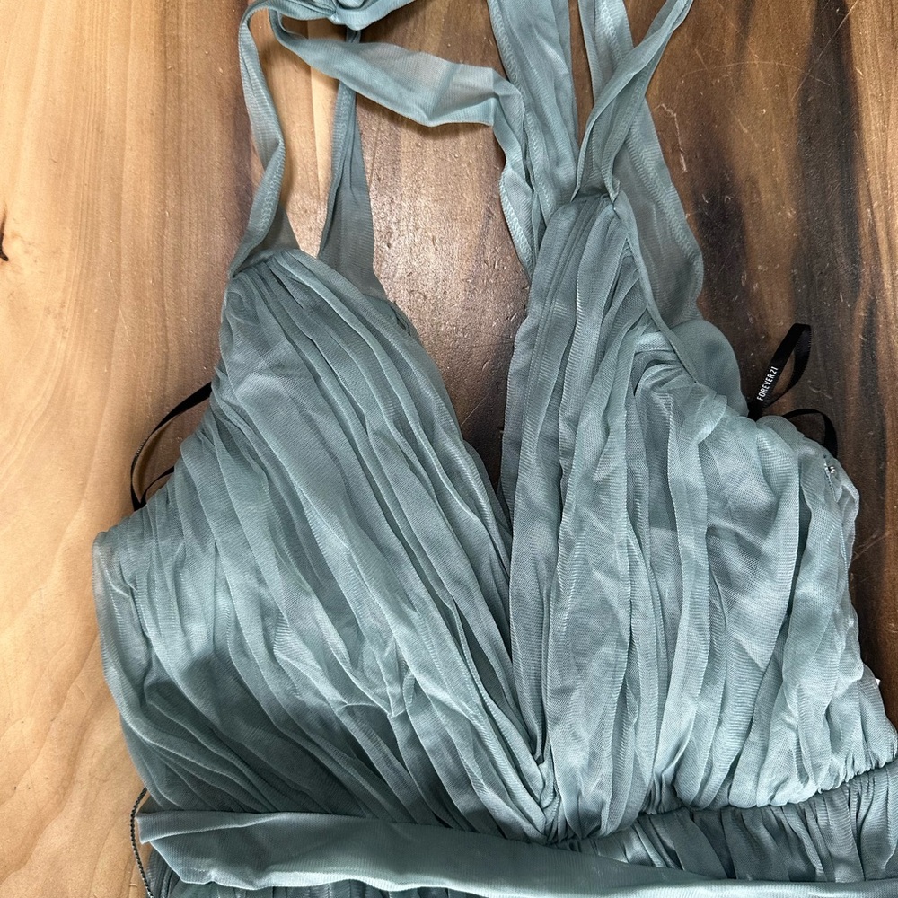 Forever 21 Maxi Dress in Teal - Picture 2 of 5